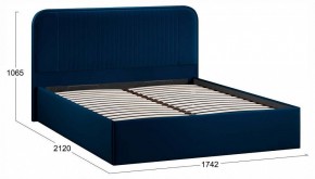 Кровать двуспальная Тиффани с ПМ Тип 1 в Качканаре - kachkanar.ok-mebel.com | фото 4
