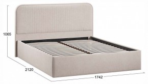 Кровать двуспальная Тиффани с ПМ Тип 1 в Качканаре - kachkanar.ok-mebel.com | фото 4