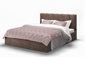 Кровать Элен 1200*2000 Rock 05 (коричневый) в Качканаре - kachkanar.ok-mebel.com | фото
