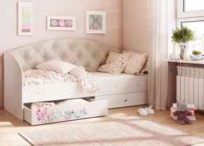 Кровать Эльза (без бортика) на щитах в Качканаре - kachkanar.ok-mebel.com | фото 7