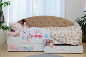 Кровать Эльза на латах + Бортик в Качканаре - kachkanar.ok-mebel.com | фото 3
