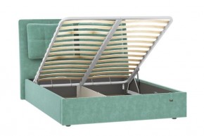 Кровать Ester 1600 с основанием и ПМ (Ультра Минт) Модель 311 в Качканаре - kachkanar.ok-mebel.com | фото 2