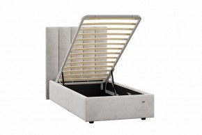 Кровать Ingrid 900 с основанием и ПМ (Ультра Смог) Модель 312 в Качканаре - kachkanar.ok-mebel.com | фото 2