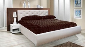 Кровать Интерьерная 1800 с ПМ (ткань 1 кат) в Качканаре - kachkanar.ok-mebel.com | фото