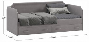 Кровать Кантри ТД-308.12.02 в Качканаре - kachkanar.ok-mebel.com | фото 3
