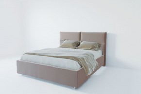Кровать Корсика с ПМ 1200 (велюр серый) в Качканаре - kachkanar.ok-mebel.com | фото 2