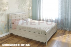 Кровать КР-1033 с мягким изголовьем в Качканаре - kachkanar.ok-mebel.com | фото 1
