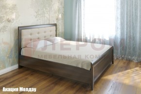 Кровать КР-1033 с мягким изголовьем в Качканаре - kachkanar.ok-mebel.com | фото 2