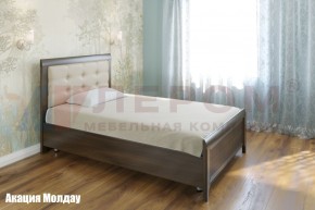 Кровать КР-2031 с мягким изголовьем в Качканаре - kachkanar.ok-mebel.com | фото 3