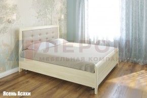 Кровать КР-2033 с мягким изголовьем в Качканаре - kachkanar.ok-mebel.com | фото 2