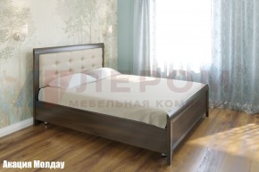 Кровать КР-2033 с мягким изголовьем в Качканаре - kachkanar.ok-mebel.com | фото 3