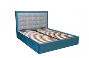 Кровать Люкс 1600 с ПМ (ткань 1 кат) в Качканаре - kachkanar.ok-mebel.com | фото 2