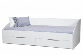 Кровать одинарная "Фея - 3" симметричная New (2000Х900) белая в Качканаре - kachkanar.ok-mebel.com | фото 1