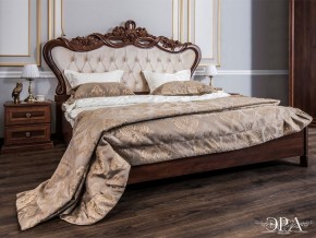 Кровать с мягким изголовьем Афина 1600 (караваджо) в Качканаре - kachkanar.ok-mebel.com | фото