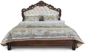 Кровать с мягким изголовьем "Патрисия", ламели (1800) караваджо в Качканаре - kachkanar.ok-mebel.com | фото