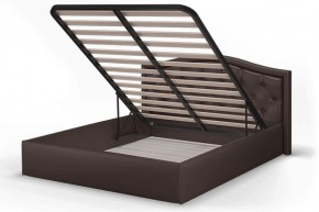 Кровать Стелла 1600*2000 Rock 05 (коричневый) в Качканаре - kachkanar.ok-mebel.com | фото 4