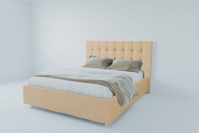 Кровать Венеция с ПМ 900 (экокожа бежевая) в Качканаре - kachkanar.ok-mebel.com | фото 2