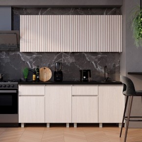 Кухня Тренд 1.0 м (Ясень белый) в Качканаре - kachkanar.ok-mebel.com | фото 4