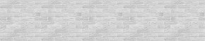 Кухонный фартук 610х3000х1,5 (композит) КМ Кирпич серый в Качканаре - kachkanar.ok-mebel.com | фото 1