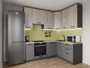 Кухонный гарнитур Антик 2200*1600 h950 (Стол. 26мм) в Качканаре - kachkanar.ok-mebel.com | фото