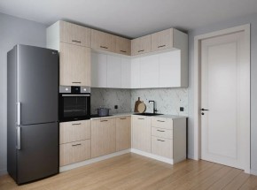Кухонный гарнитур Демо 2200*1700 (Стол. 38мм) в Качканаре - kachkanar.ok-mebel.com | фото