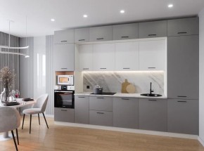 Кухонный гарнитур Элеганция  3400 (Стол. 38мм) в Качканаре - kachkanar.ok-mebel.com | фото