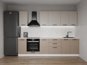 Кухонный гарнитур Каппучино 2800 (Стол. 26мм) в Качканаре - kachkanar.ok-mebel.com | фото