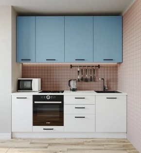 Кухонный гарнитур Капри 2200 h950 (Стол. 38мм) в Качканаре - kachkanar.ok-mebel.com | фото