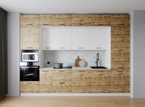 Кухонный гарнитур Лада 3400 (Стол. 38мм) в Качканаре - kachkanar.ok-mebel.com | фото