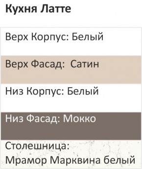 Кухонный гарнитур Латте 1000 (Стол. 26мм) в Качканаре - kachkanar.ok-mebel.com | фото 3