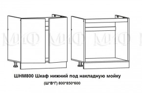 ЛИЗА-2 Кухонный гарнитур 1,6 Белый глянец холодный в Качканаре - kachkanar.ok-mebel.com | фото 6