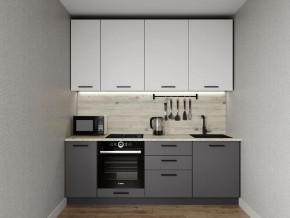 Кухонный гарнитур Меренга 2200 h950 (Стол. 26мм) в Качканаре - kachkanar.ok-mebel.com | фото