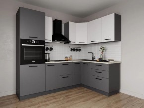 Кухонный гарнитур Меренга 2400*1600 (Стол. 26мм) в Качканаре - kachkanar.ok-mebel.com | фото