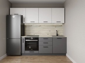 Кухонный гарнитур Меренга 2550 (Стол. 26мм) в Качканаре - kachkanar.ok-mebel.com | фото