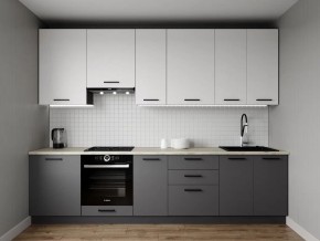 Кухонный гарнитур Меренга 3000 h950 (Стол. 38мм) в Качканаре - kachkanar.ok-mebel.com | фото