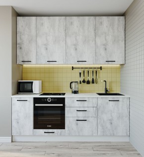 Кухонный гарнитур Пайн 2200 h950 (Стол. 38мм) в Качканаре - kachkanar.ok-mebel.com | фото
