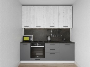 Кухонный гарнитур Санторини 2200 h 950 (Стол. 26мм) в Качканаре - kachkanar.ok-mebel.com | фото
