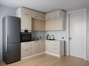 Кухонный гарнитур Шимо 2200*1700 (Стол. 38мм) в Качканаре - kachkanar.ok-mebel.com | фото