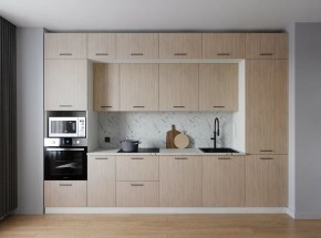 Кухонный гарнитур Шимо 3400 (Стол. 26мм) в Качканаре - kachkanar.ok-mebel.com | фото
