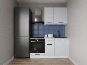 Кухонный гарнитур Смоки 1600 (Стол. 26мм) в Качканаре - kachkanar.ok-mebel.com | фото