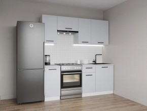 Кухонный гарнитур Смоки 2000 (Стол. 38 мм) в Качканаре - kachkanar.ok-mebel.com | фото