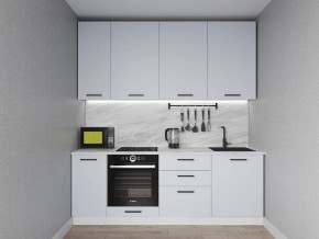 Кухонный гарнитур Смоки 2200 h950 (Стол. 38 мм) в Качканаре - kachkanar.ok-mebel.com | фото