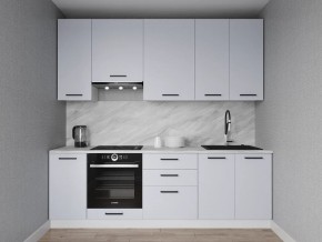 Кухонный гарнитур Смоки 3000 h950 (Стол. 38 мм) в Качканаре - kachkanar.ok-mebel.com | фото