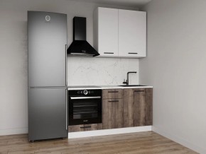 Кухонный гарнитур Старое Дерево 1600 h950 (Стол. 26мм) в Качканаре - kachkanar.ok-mebel.com | фото