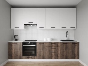 Кухонный гарнитур Старое Дерево 3000 h950 (Стол. 26мм) в Качканаре - kachkanar.ok-mebel.com | фото