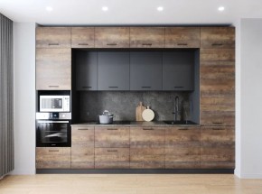 Кухонный гарнитур Трансильвания 3400 (Стол. 26мм) в Качканаре - kachkanar.ok-mebel.com | фото