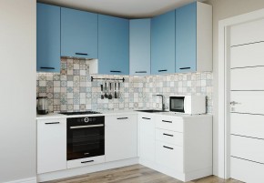 Кухонный гарнитур угловой Капри 2200х1600 h950 (Стол. 38мм) в Качканаре - kachkanar.ok-mebel.com | фото