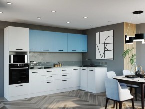 Кухонный гарнитур угловой Капри 3200х1400 (Стол. 38мм) в Качканаре - kachkanar.ok-mebel.com | фото