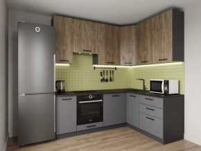 Кухонный гарнитур Умбра 2200*1600 h950 (Стол. 38мм) в Качканаре - kachkanar.ok-mebel.com | фото