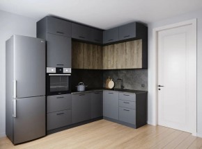 Кухонный гарнитур Умбра 2200*1700 (Стол. 38мм) в Качканаре - kachkanar.ok-mebel.com | фото